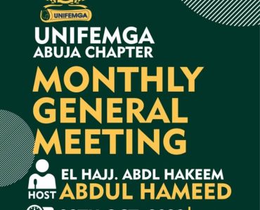 UNIFEMGA Abuja Monthly Meeting